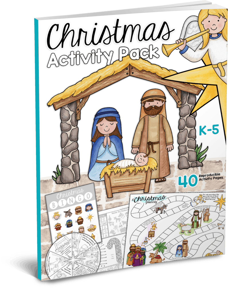 Christmas Story Coloring Pages - Bible Crafts and Activities