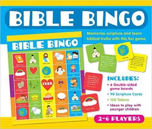 Creation Bible Bingo Game - Christian Preschool Printables