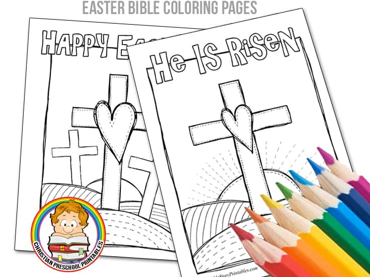 christian preschool coloring pages