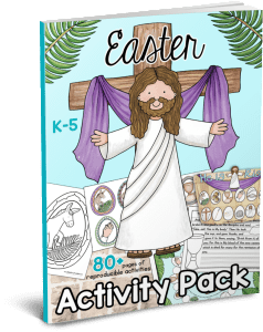 Easter Bible Printables - Christian Preschool Printables