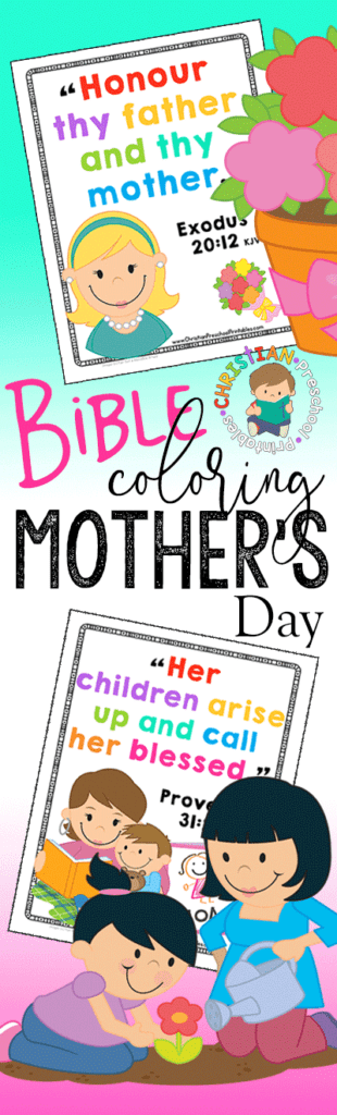 Mothersdaybibleversecoloringpages - Christian Preschool Printables