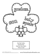 St Patrick Day Coloring Pages Religious 5