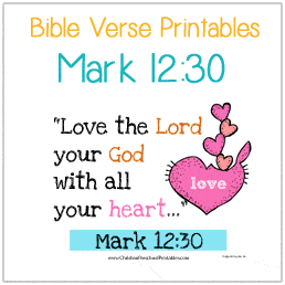 god is love picture memory verse