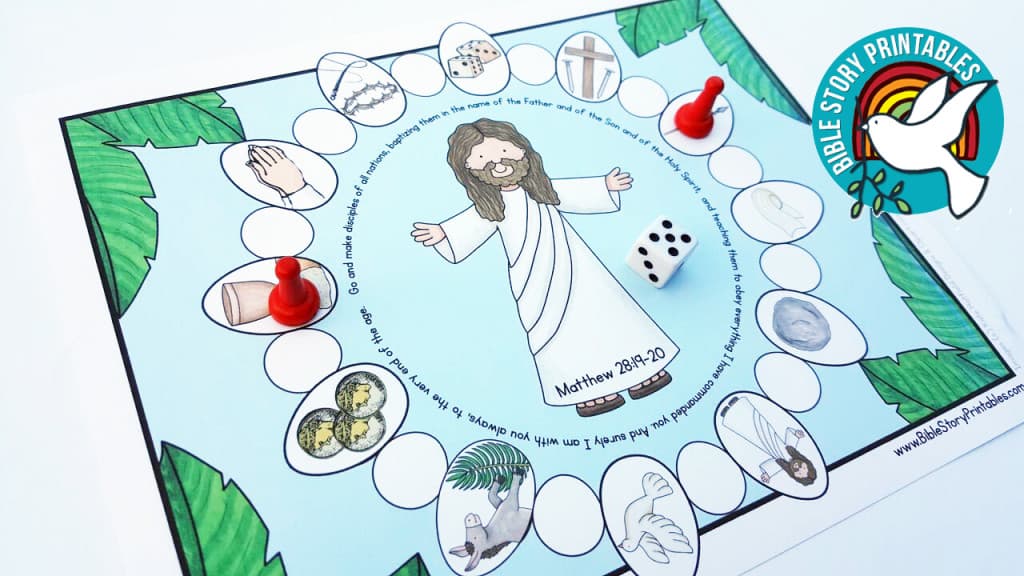 easter resurrection bible bingo game christian preschool printables