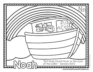 free bible abc coloring pages  christian preschool printables