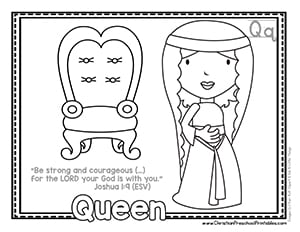 free bible abc coloring pages  christian preschool printables