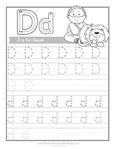 Free Bible Handwriting Pages - Christian Preschool Printables