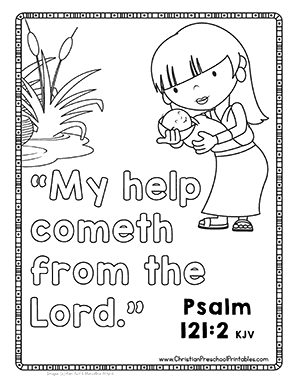 moses bible printables  christian preschool printables