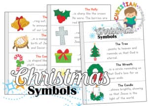 christmassymbols - Christian Preschool Printables