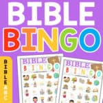 Bible BINGO - Christian Preschool Printables
