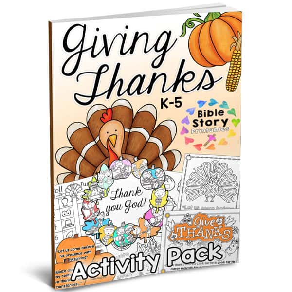 Thanksgiving Bible Printables & Crafts - Christian Preschool Printables