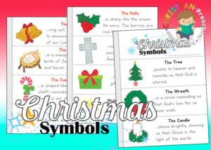 Symbols of Christmas Printables - Christian Preschool Printables