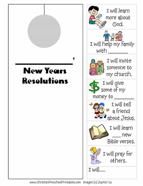 new year s bible printables christian preschool printables