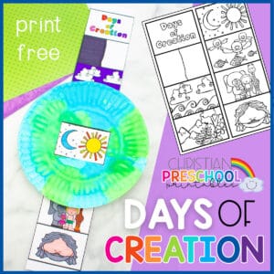 Creation Crafts for Preschoolers - Christian Preschool Printables