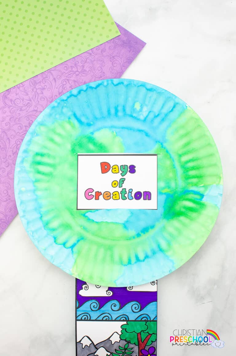 Creation Crafts for Preschoolers - Christian Preschool Printables