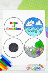 Free Printable Creation Craft For Kids - Christian Preschool Printables