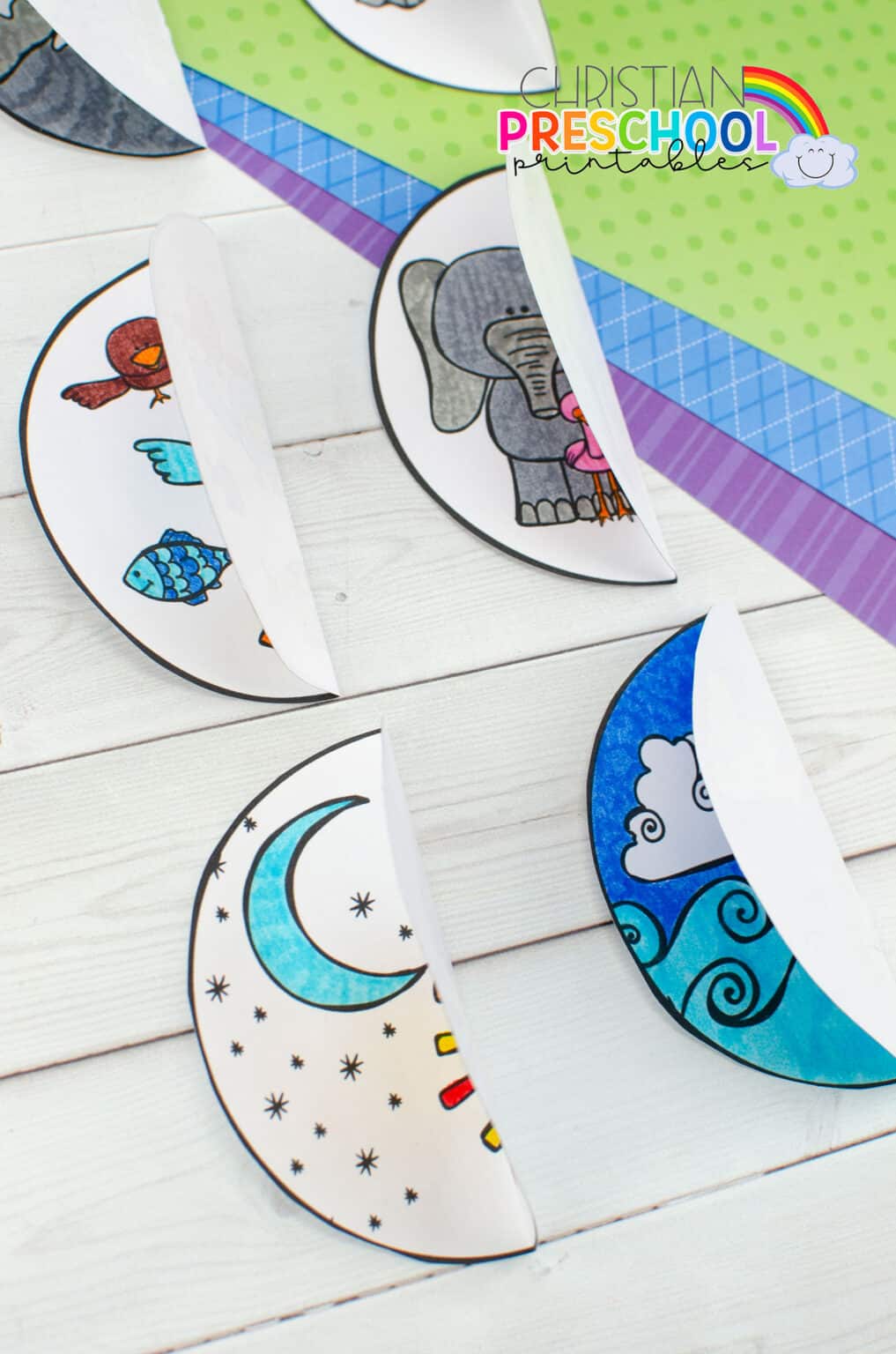 Free Printable Creation Craft for Kids - Christian Preschool Printables