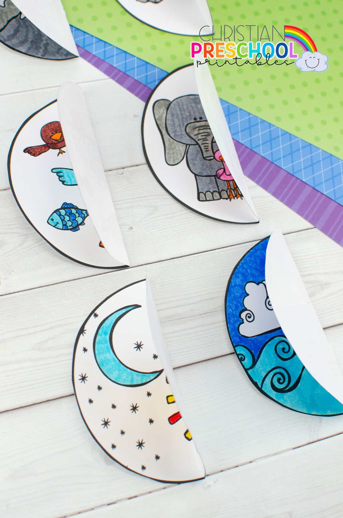 Free Printable Creation Craft For Kids Christian Preschool Printables