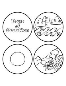 Free Printable Creation Craft for Kids - Christian Preschool Printables