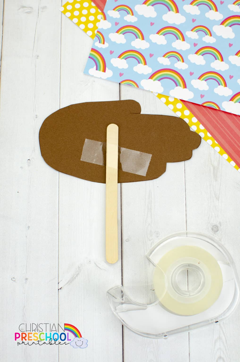 Rainbow Craft Preschool Themed Activity - Christian Preschool Printables