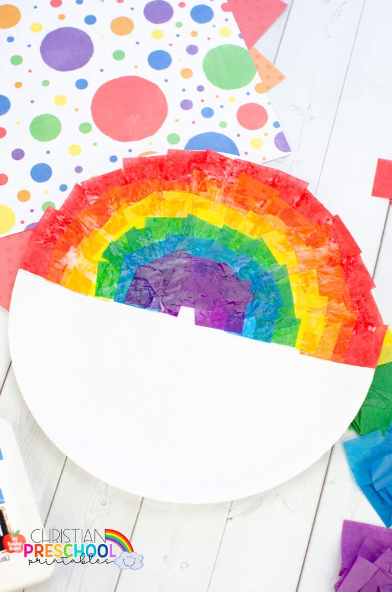 Noah's Ark Craft for Preschoolers - Christian Preschool Printables