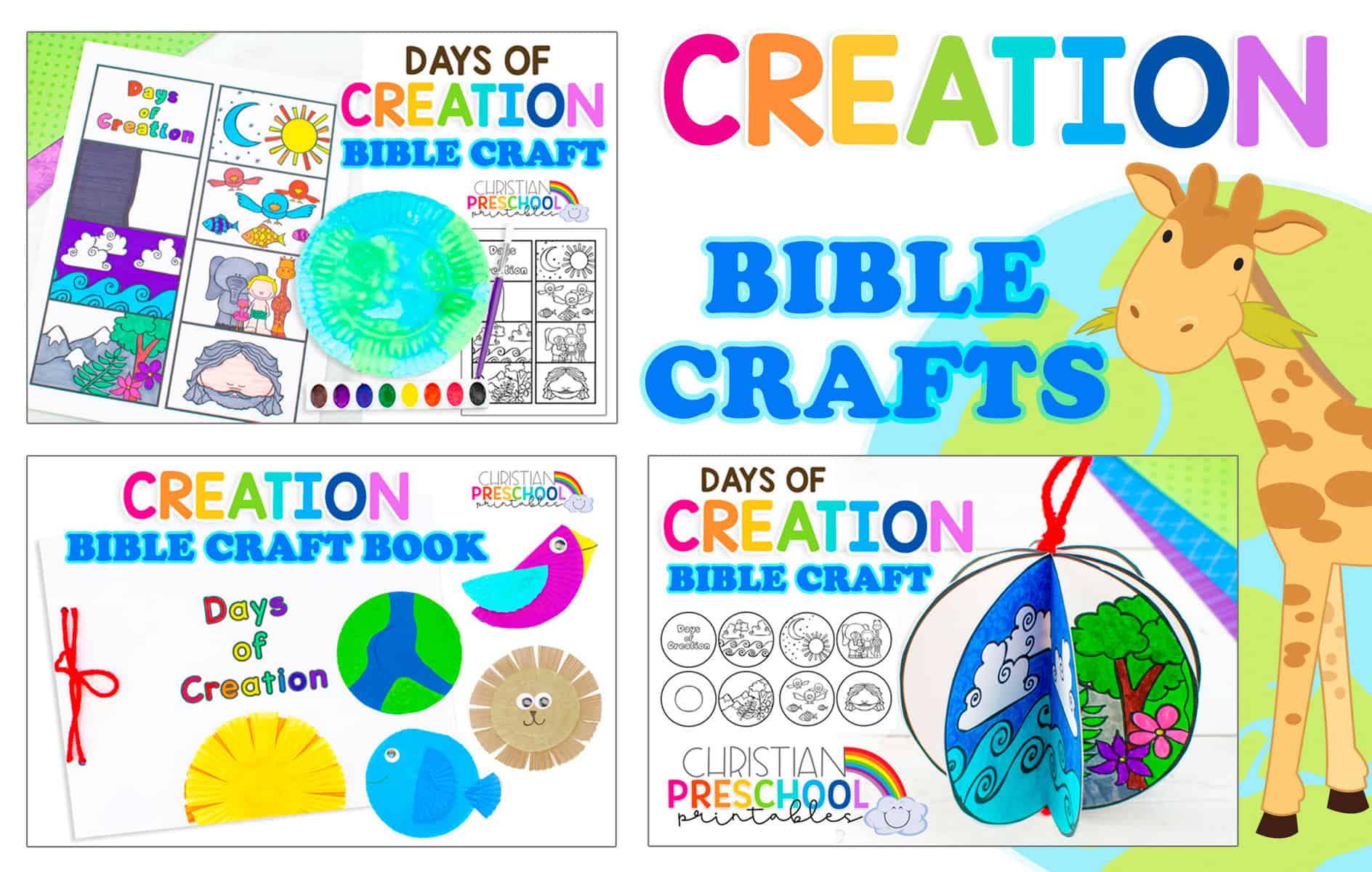 Bible Craft Set 2 Old Testament Bible Crafts for Sunday School
