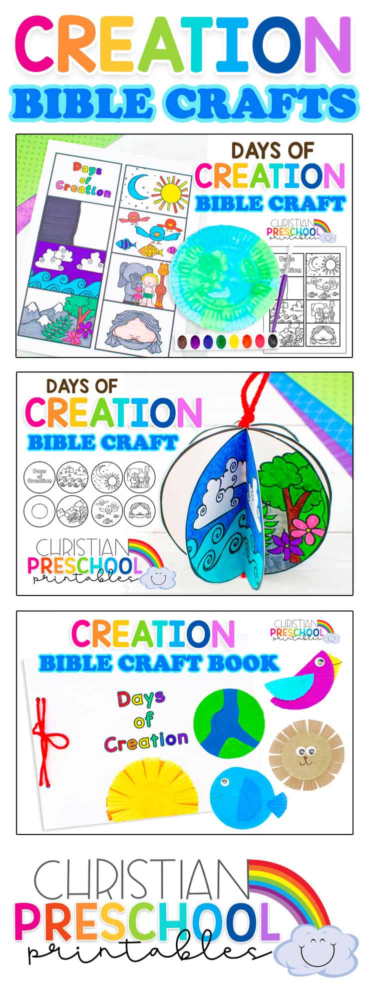 Creation Crafts & Activities - Christian Preschool Printables