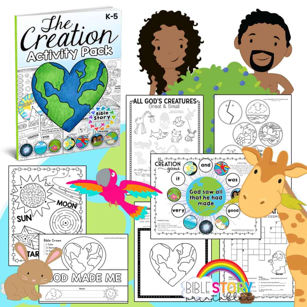 Free Printables Creation Story