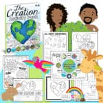 Creation Preschool Printables - Christian Preschool Printables