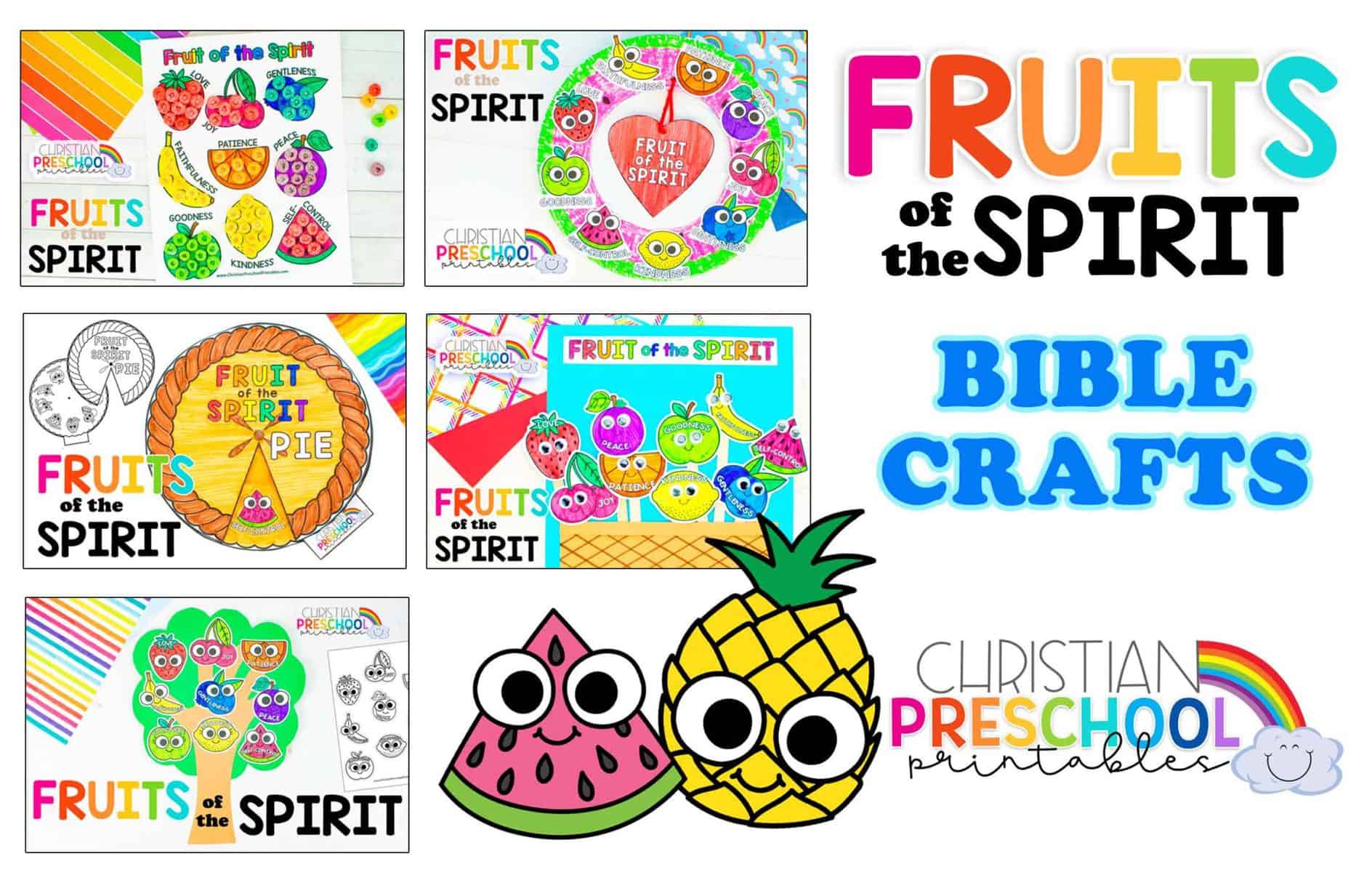 Bible Crafts For Kids - Christian Preschool Printables