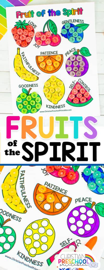 FruitofhteSpiritPrintables - Christian Preschool Printables