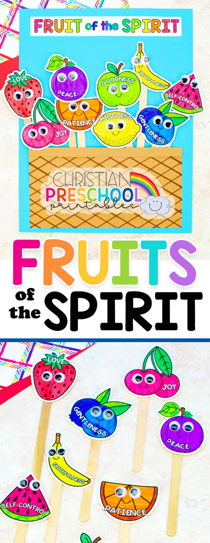 FruitoftheSpiritBasketCraft - Christian Preschool Printables