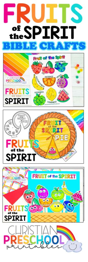 FruitoftheSpiritBibleCrafts - Christian Preschool Printables