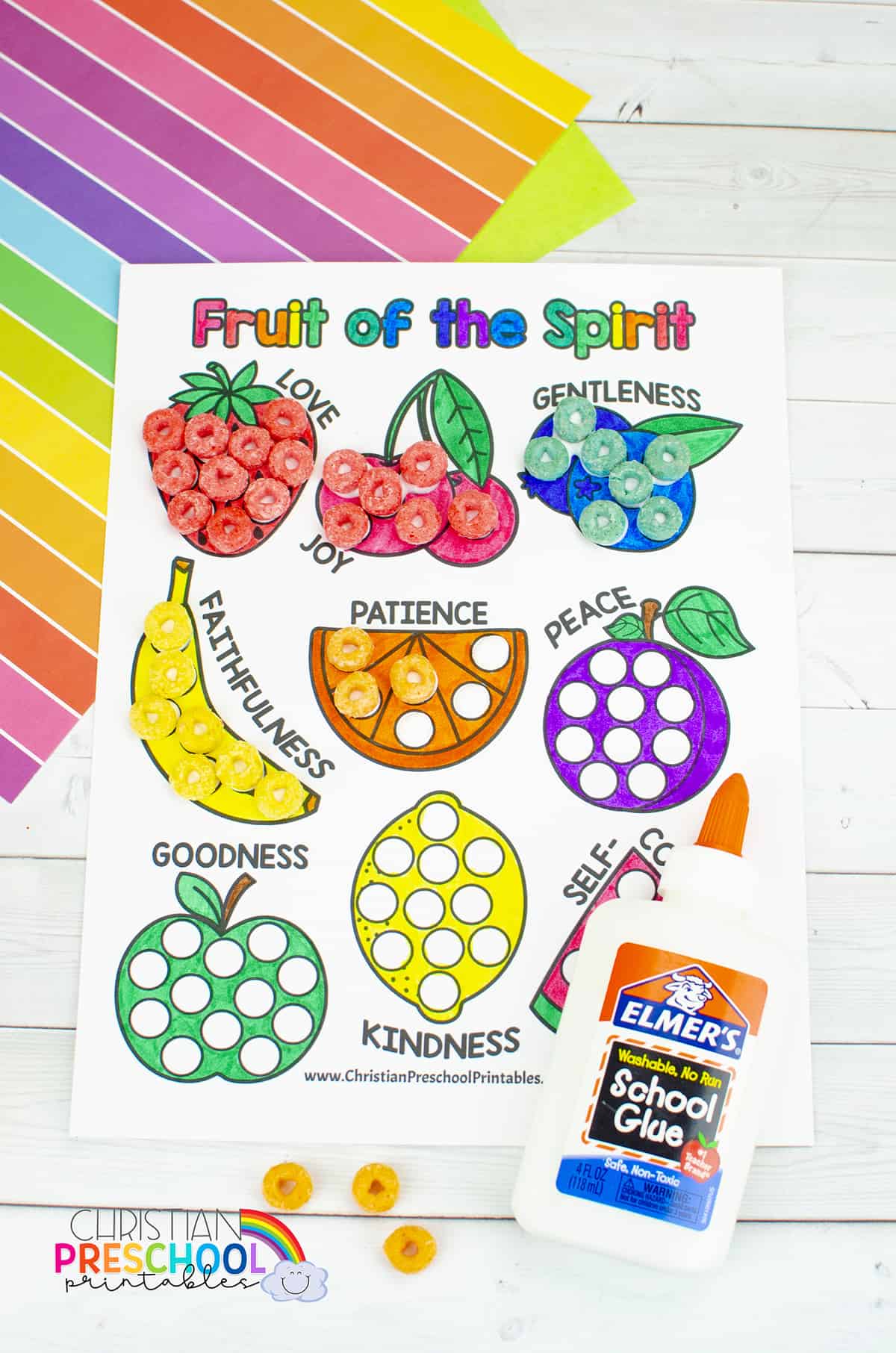 Fruit Of The Spirit Printables Christian Preschool Printables Images