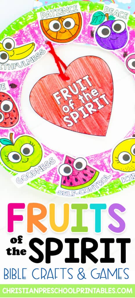 FruitsOfTheSpiritBibleCrafts - Christian Preschool Printables