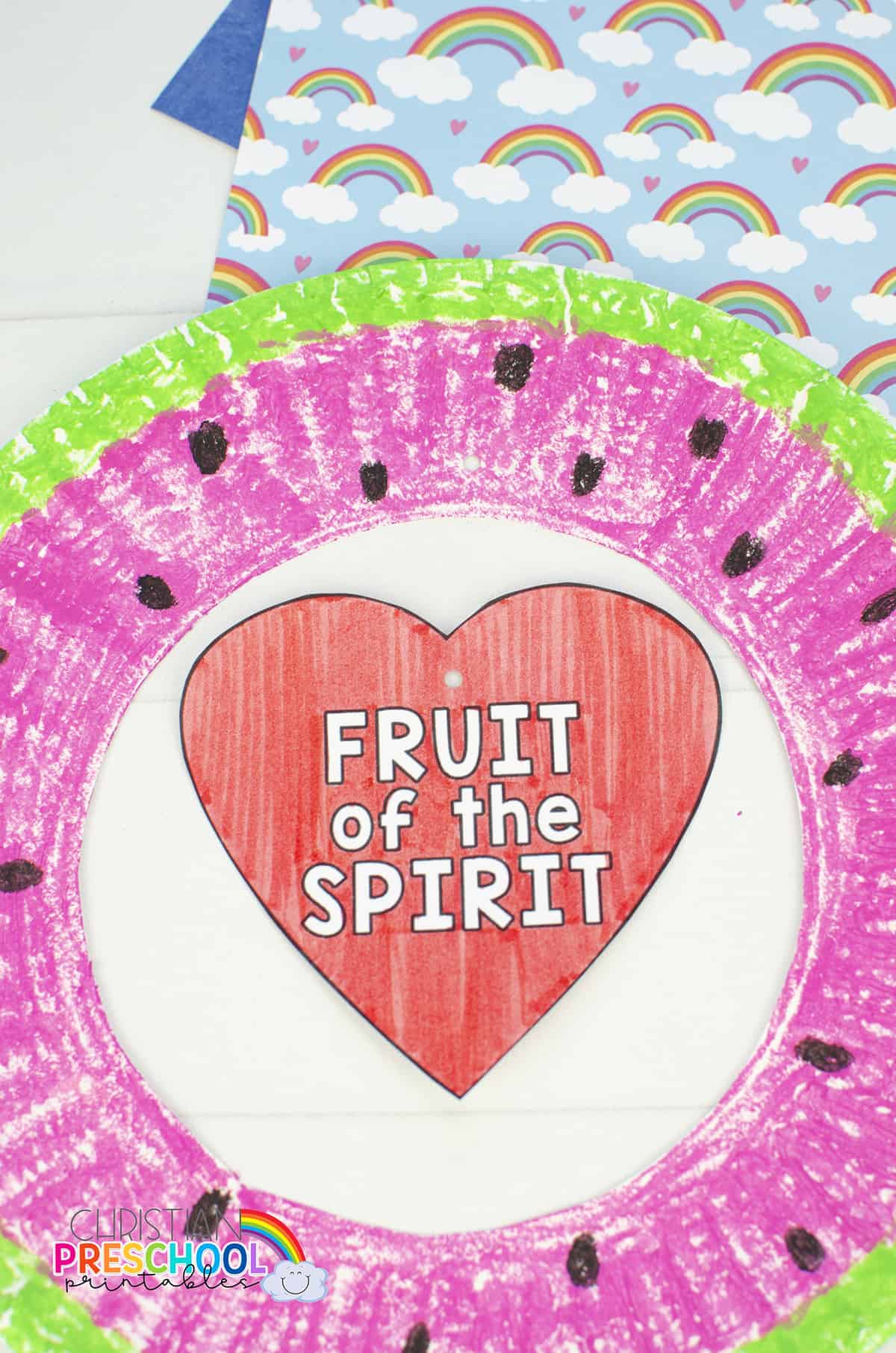 Fruit of the Spirit Bible Craft Archives - Christian Preschool Printables