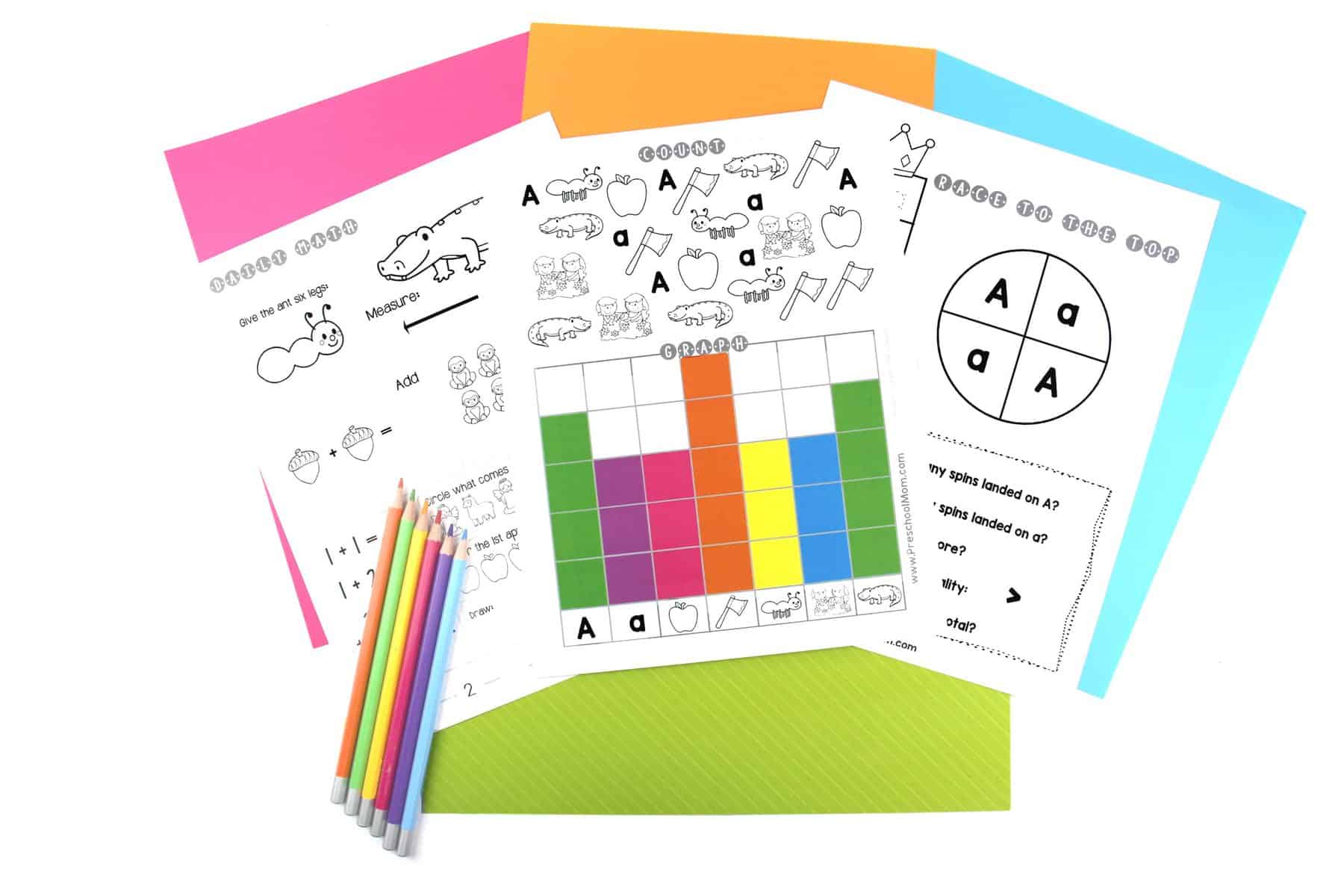 Bible ABC Printables - Christian Preschool Printables