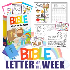 Bible ABC Printables - Christian Preschool Printables