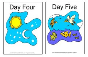 Creation Preschool Printables - Christian Preschool Printables