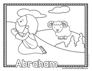 Abraham Bible Printables - Christian Preschool Printables