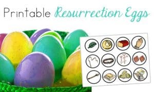 Easter Bible Printables - Christian Preschool Printables