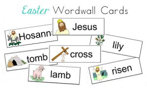 Easter Bible Printables - Christian Preschool Printables