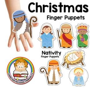 Christmas Bible Printables - Christian Preschool Printables