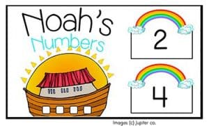 Bible File Folder Games - Christian Preschool Printables